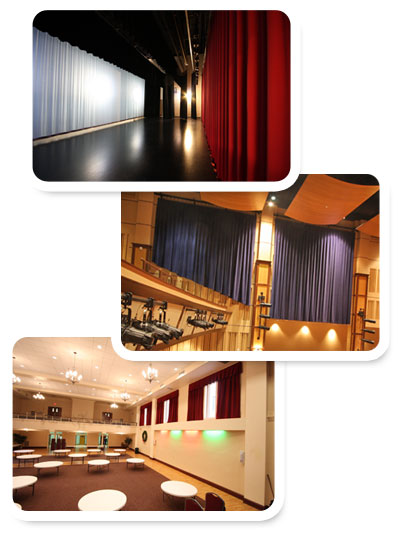 stage acoustical window