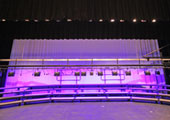 portable staging risers